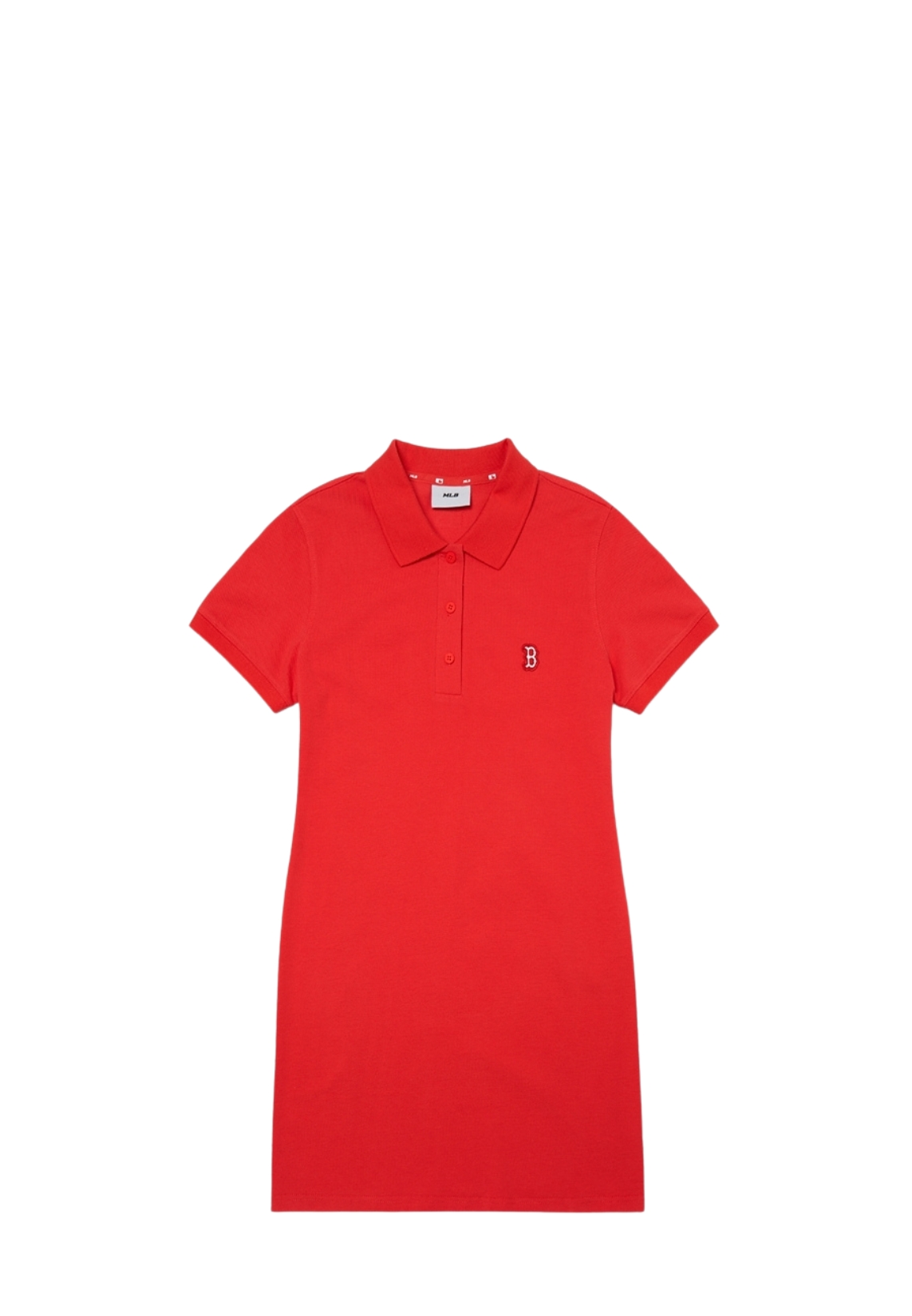 MLB Korea WMS Pique Dress - Red Sox Red
