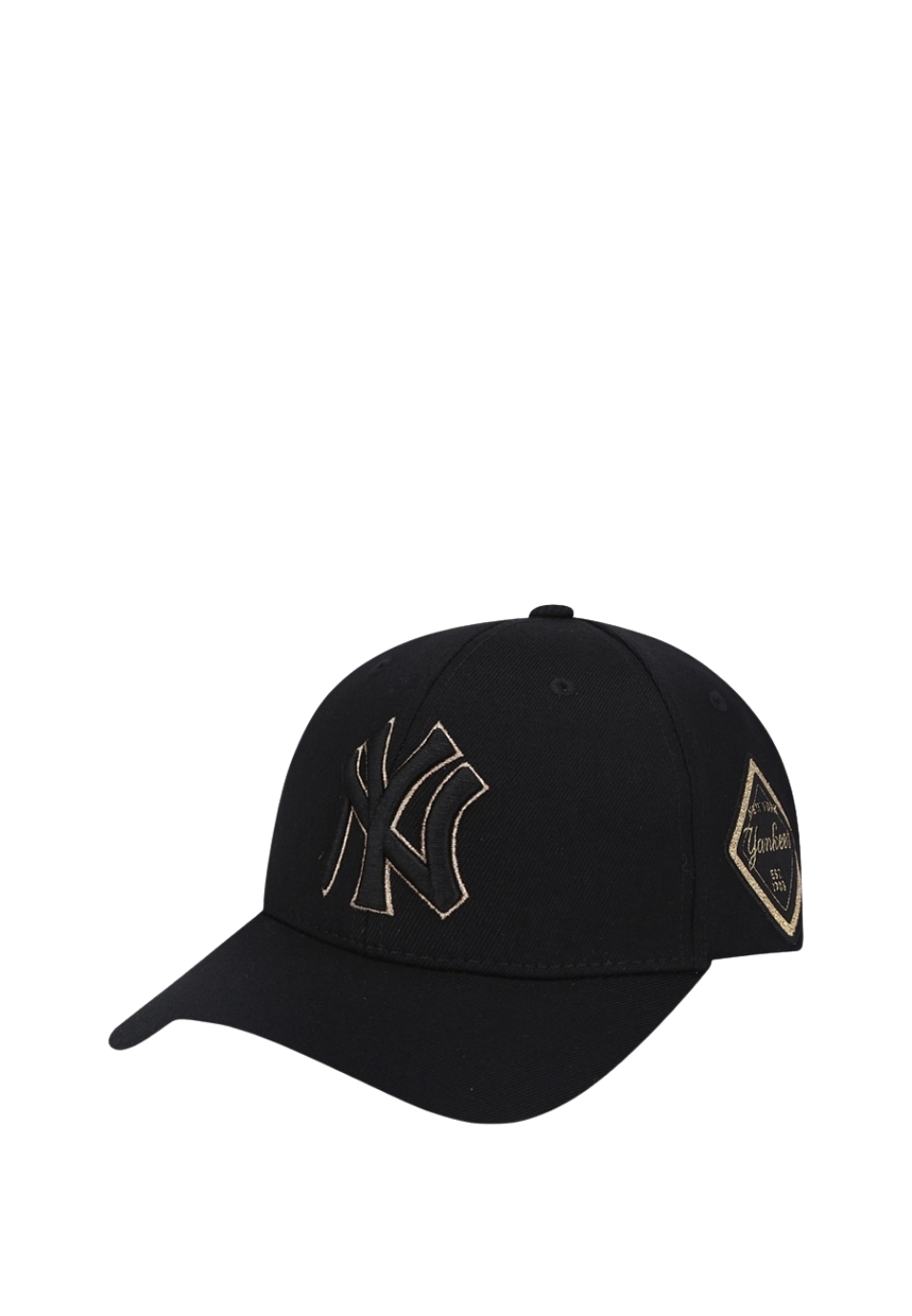 MLB Korea Stamp Ball Cap NY Yankees - Black Gold