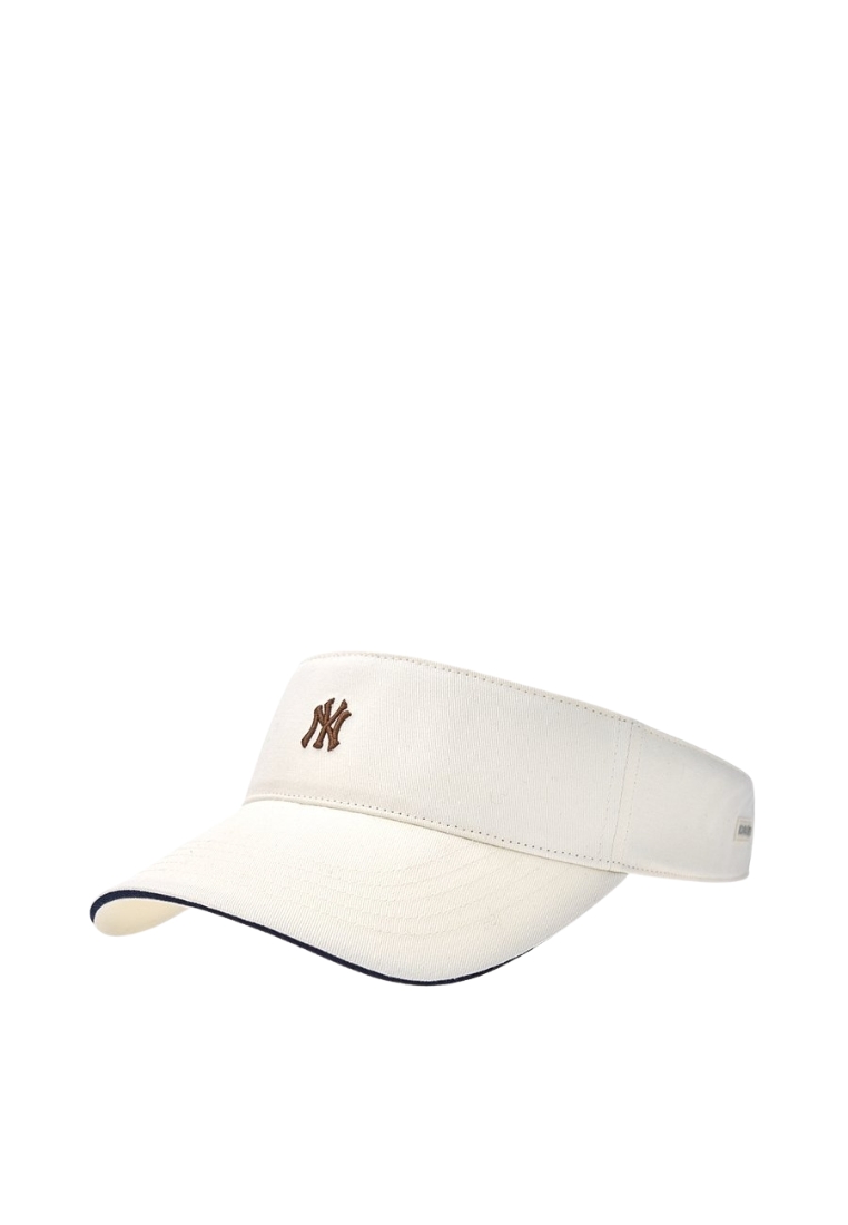 MLB Korea Nano Logo Sun Cap - NY Cream
