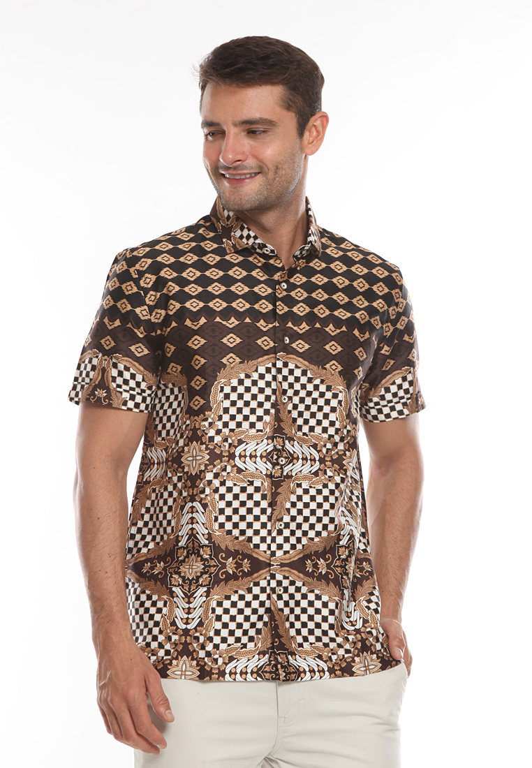 MOC SAKHETI-WHITE Batik