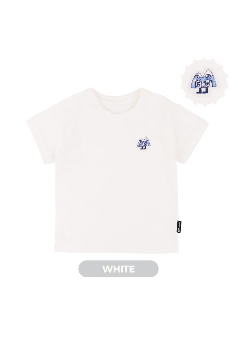 Mooi Heartmade Mooi X Muklay Kaos Dewasa Unisex T-Shirt Basic Adult - White