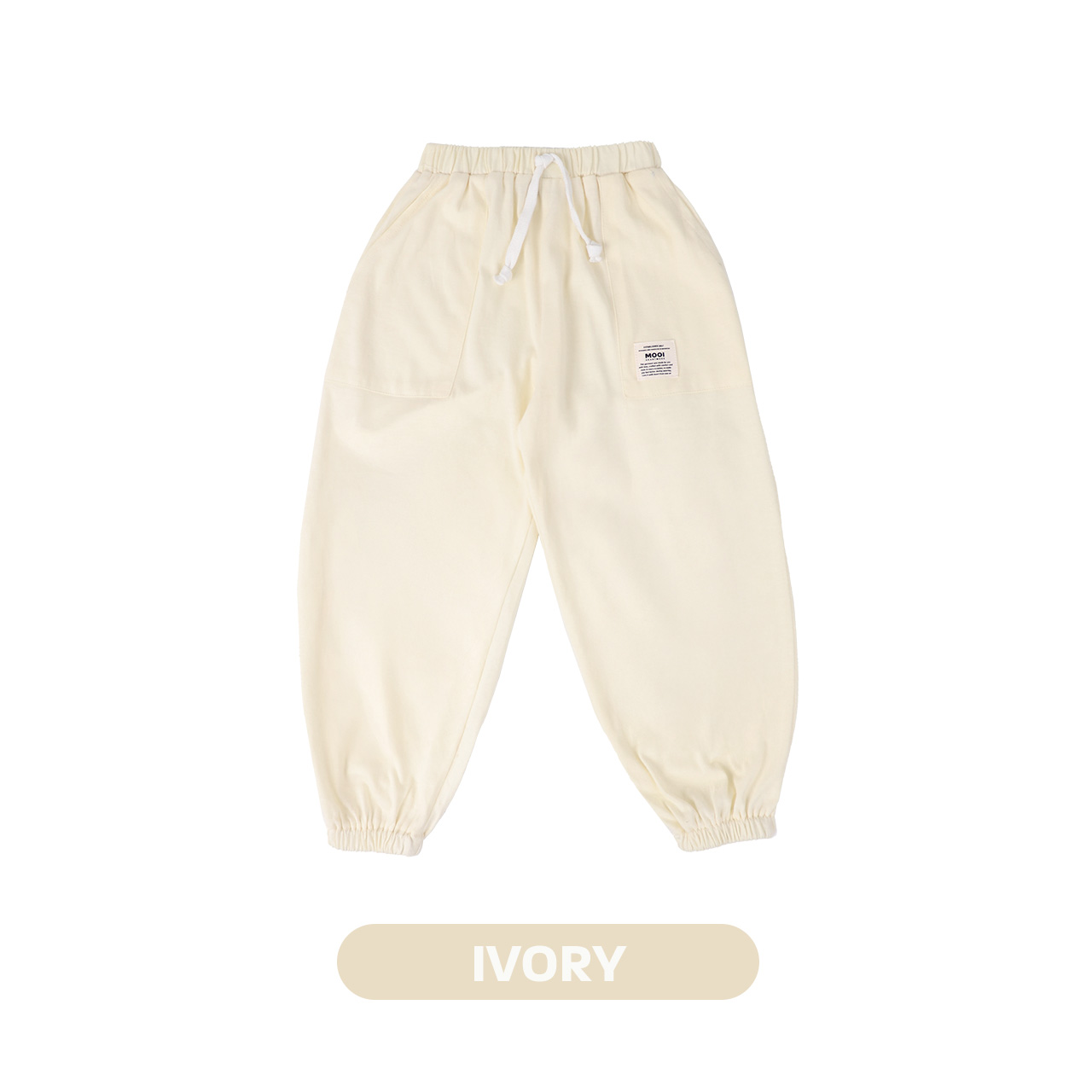 Mooi Heartmade Mooi Celana Jogger Anak Akeno Jogger Pants Kids - Ivory