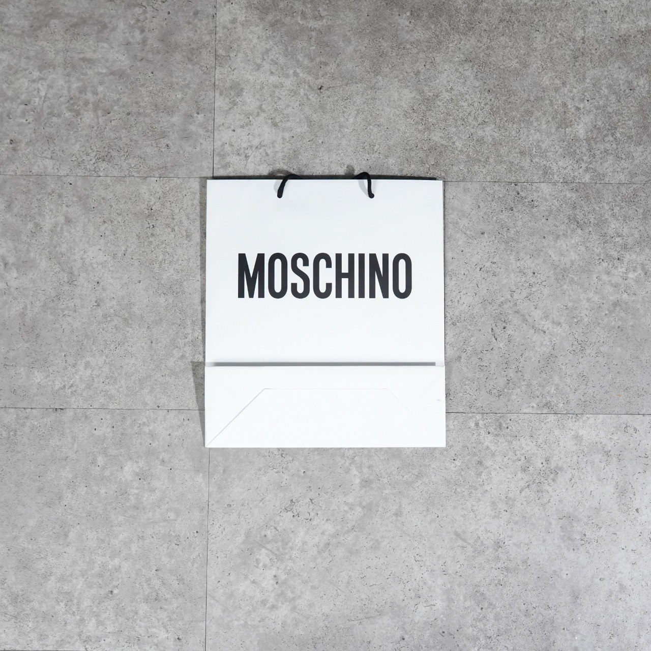 MOSCHINO Tas PAPER BAG MOSCHINO 100% ORIGINAL