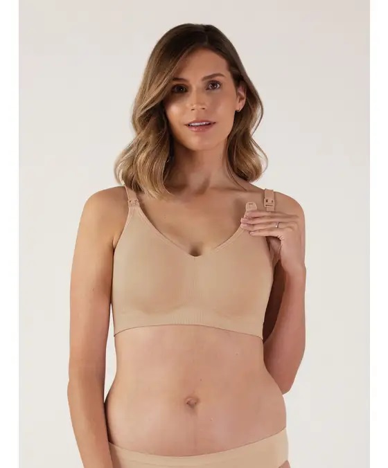Mothercare Bravado Body Silk Seamless Nursing Bra - Bra Menyusui (Cream)