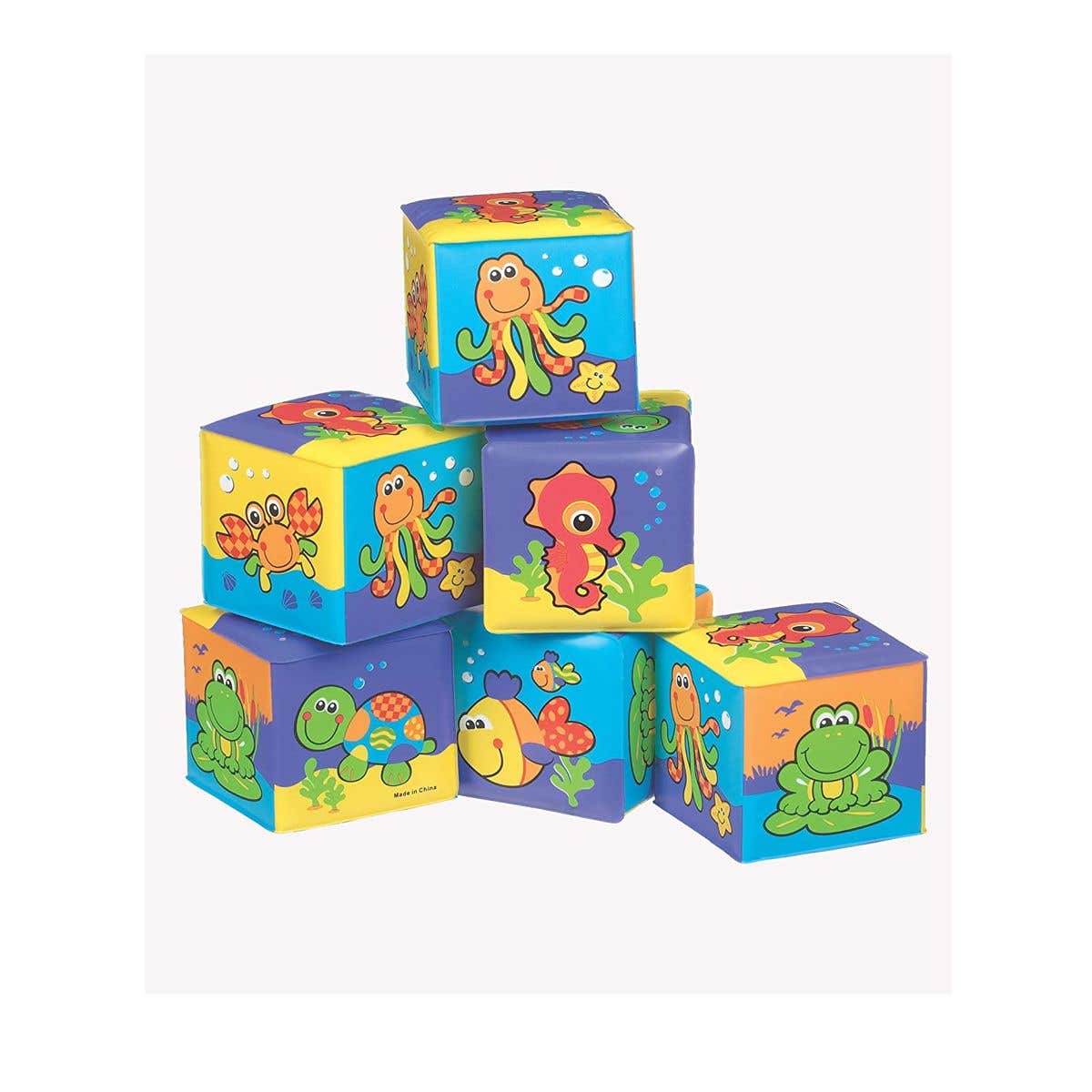 Mothercare Playgro Baby Toy Soft Blocks - Mainan Aktivitas Bayi