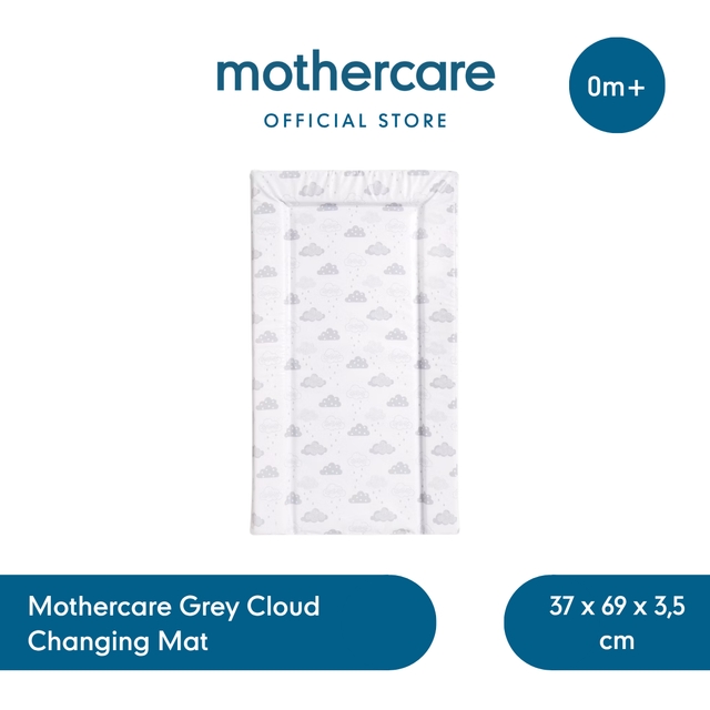 Mothercare Grey Cloud Changing Mat - Alas Ganti Popok Bayi