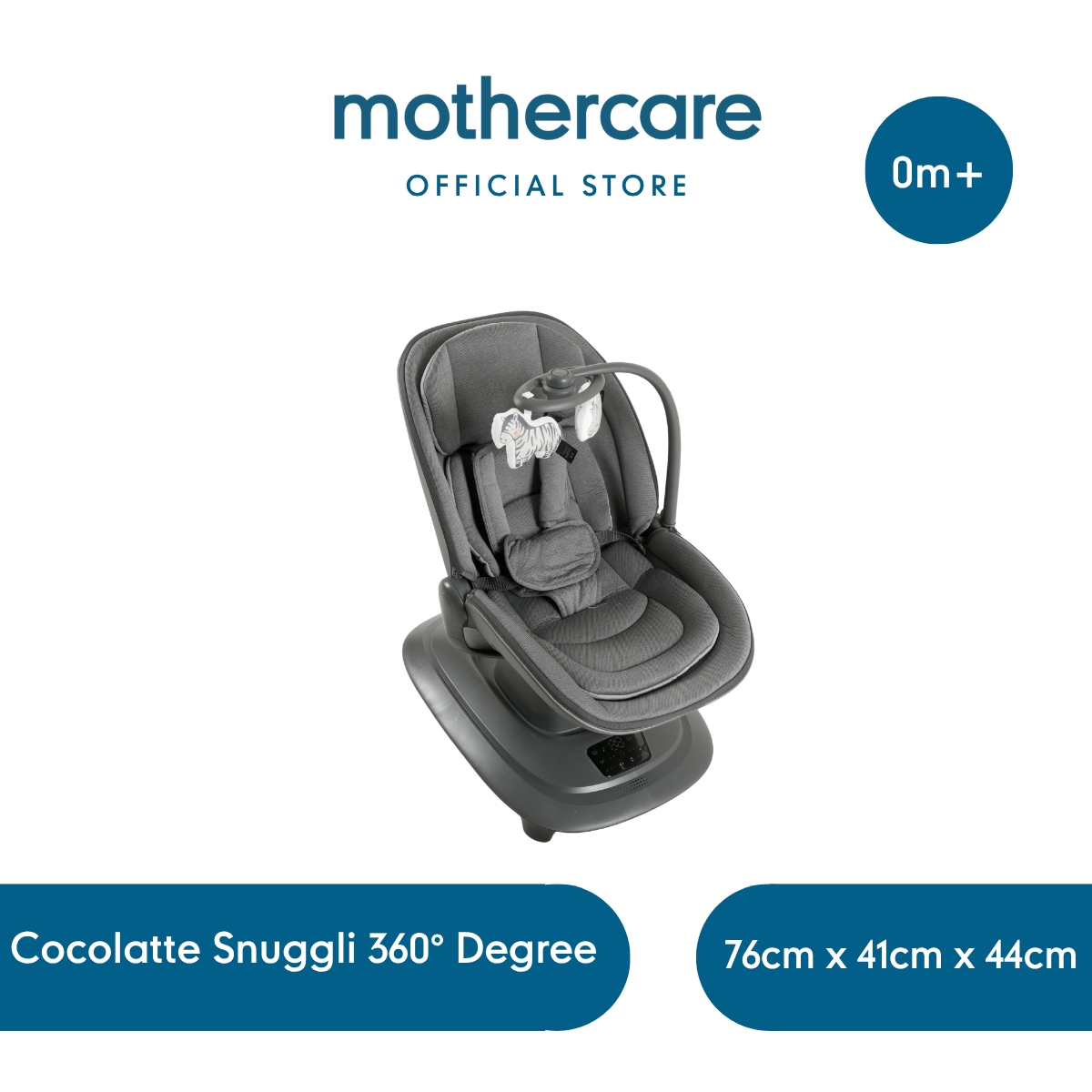 Mothercare Cocolatte Snuggli 360Β° - Ayunan Bayi 360 Derajat Otomatis