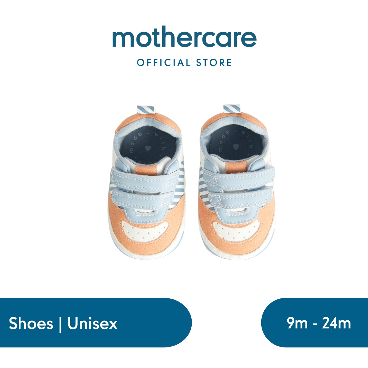 Mothercare Colour Block Pram Trainers - Sepatu Bayi Unisex (Multi)