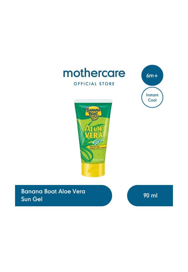 Mothercare Banana Boat Aloe Vera After Sun Gel 90ml - Soothing Gel untuk Kulit Setelah Berjemur