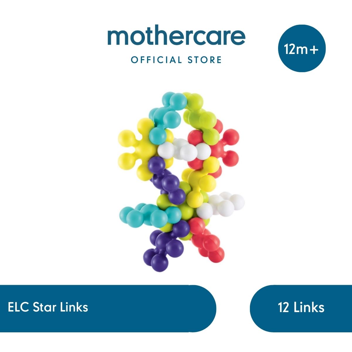 Mothercare ELC Star Links - Mainan Edukasi Motorik Anak Bayi