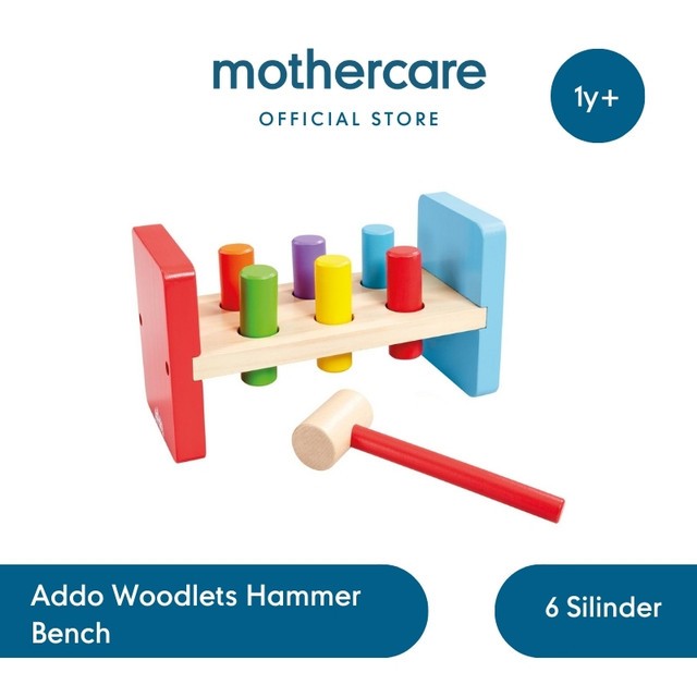 Mothercare Addo Woodlets Hammer Bench - Mainan Edukasi Kayu Anak