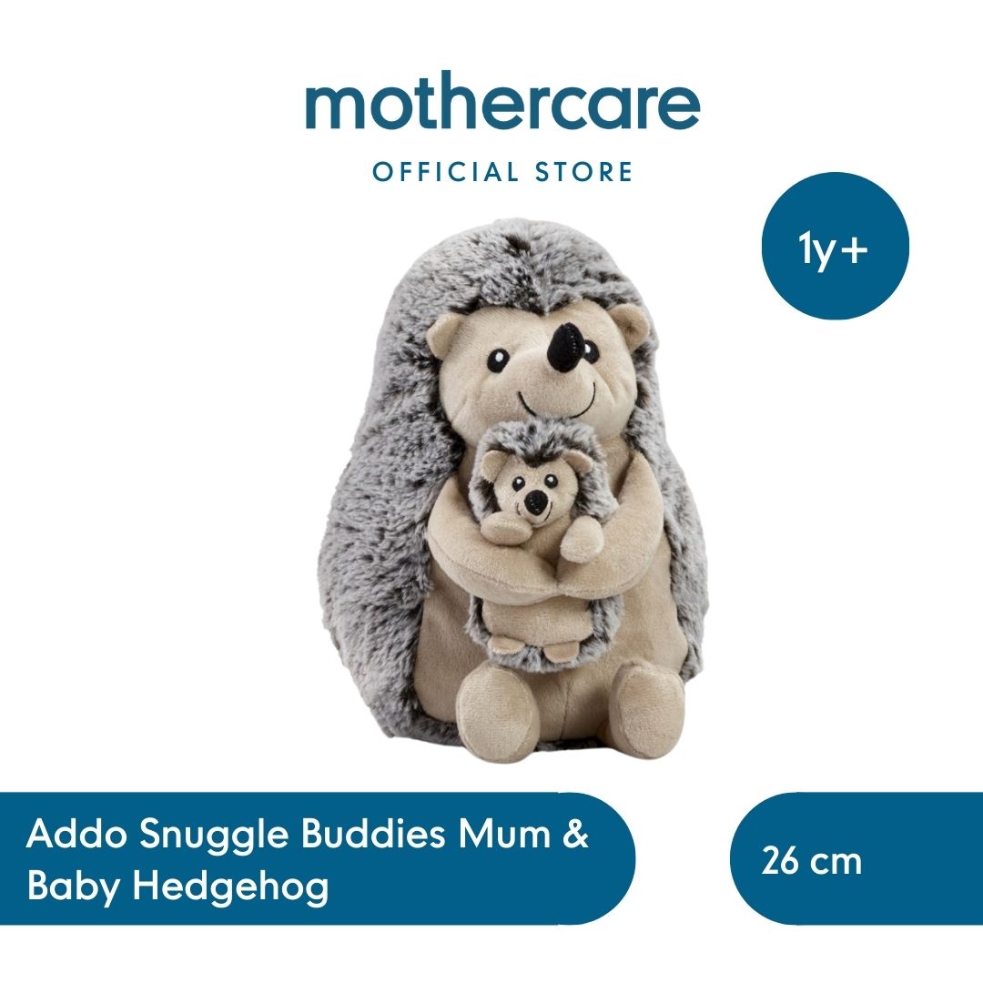 Mothercare Addo Snuggle Buddies 20 - 70cm - Mainan Boneka Hewan Lembut Anak Bayi (Hedgehog)