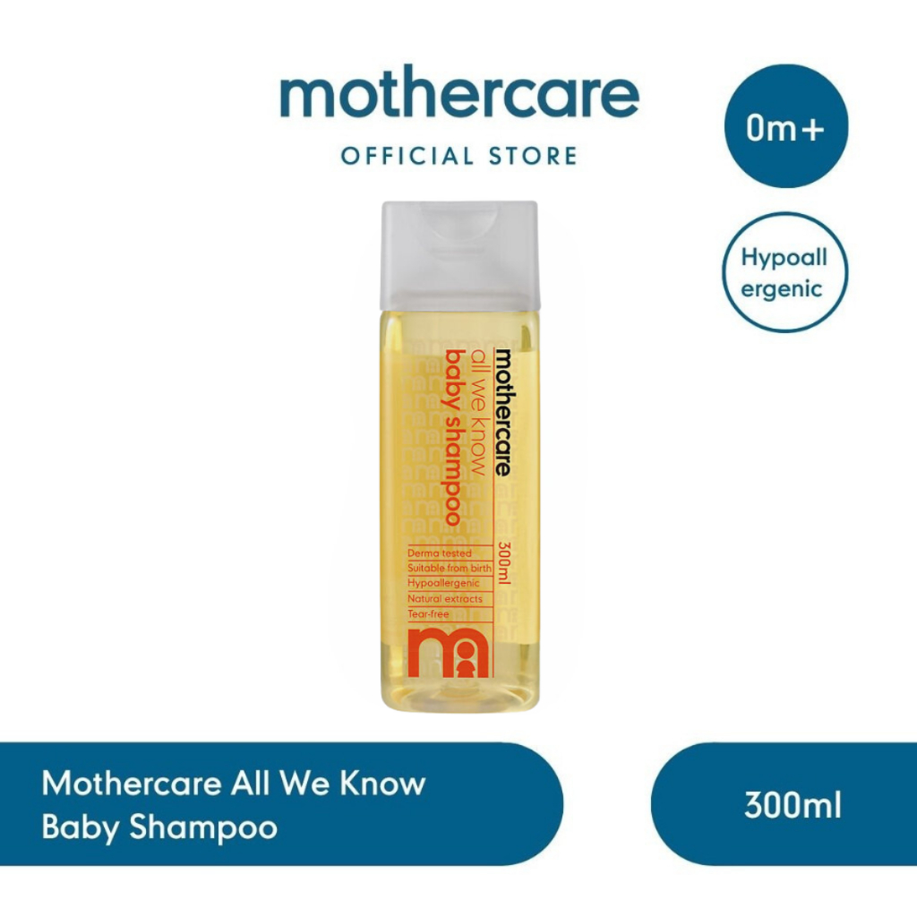 Mothercare [BELI BANYAK LEBIH HEMAT] Mothercare All We Know Baby Bath Care Shampoo - Shampo & Sabun 