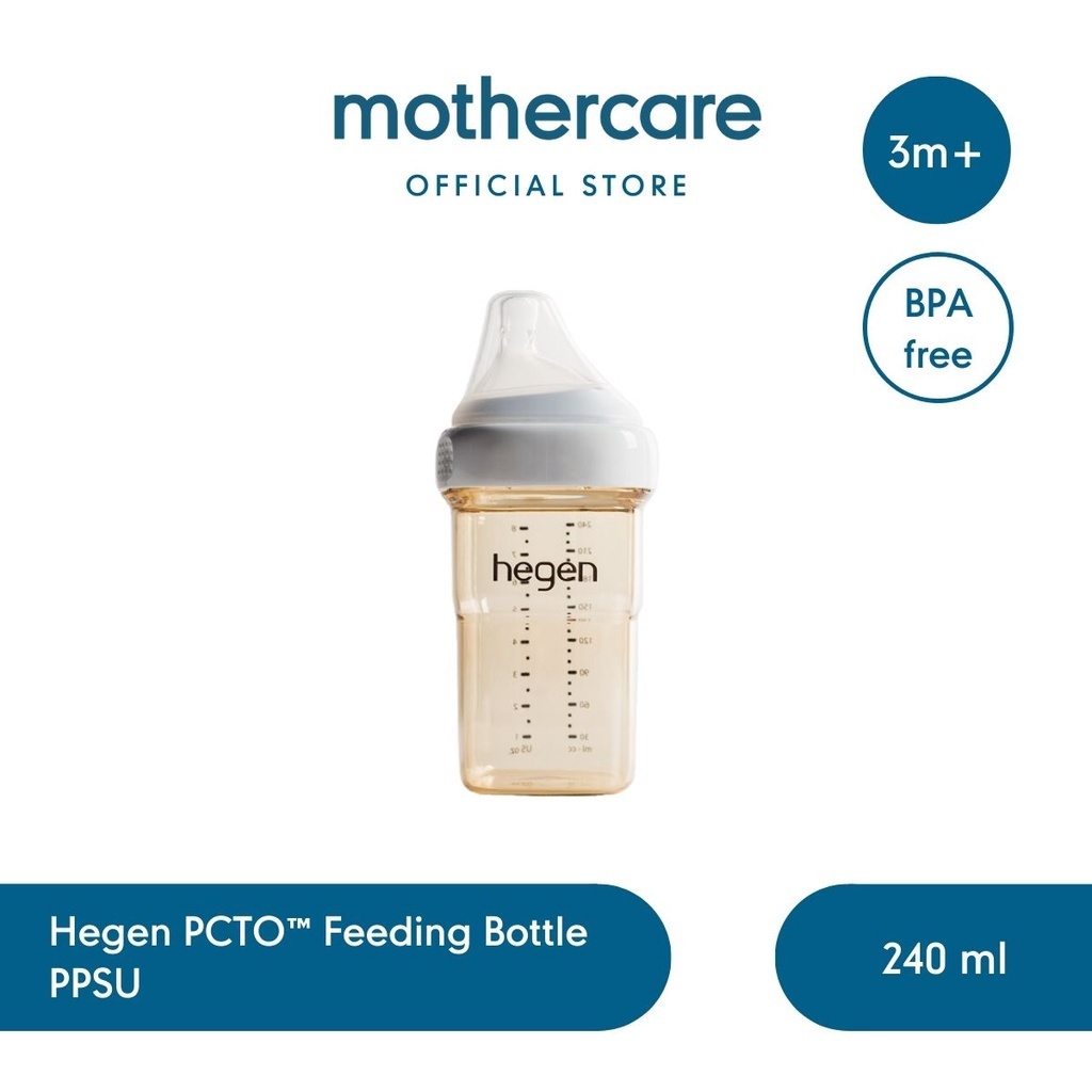 Mothercare Hegen PCTO Feeding Bottle PPSU 240 ml - Botol Susu Anak Bayi