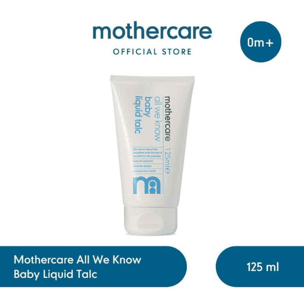 Mothercare [BELI BANYAK LEBIH HEMAT] Mothercare All We Know After Bath Care Liquid Talc - Bedak Cair
