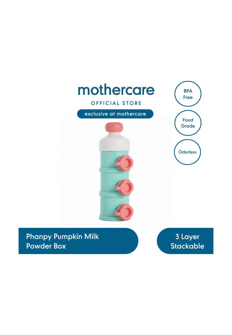 Mothercare Phanpy Pumpkin Milk Powder Box - Kontainer Tempat Susu dan Kudapan Bayi