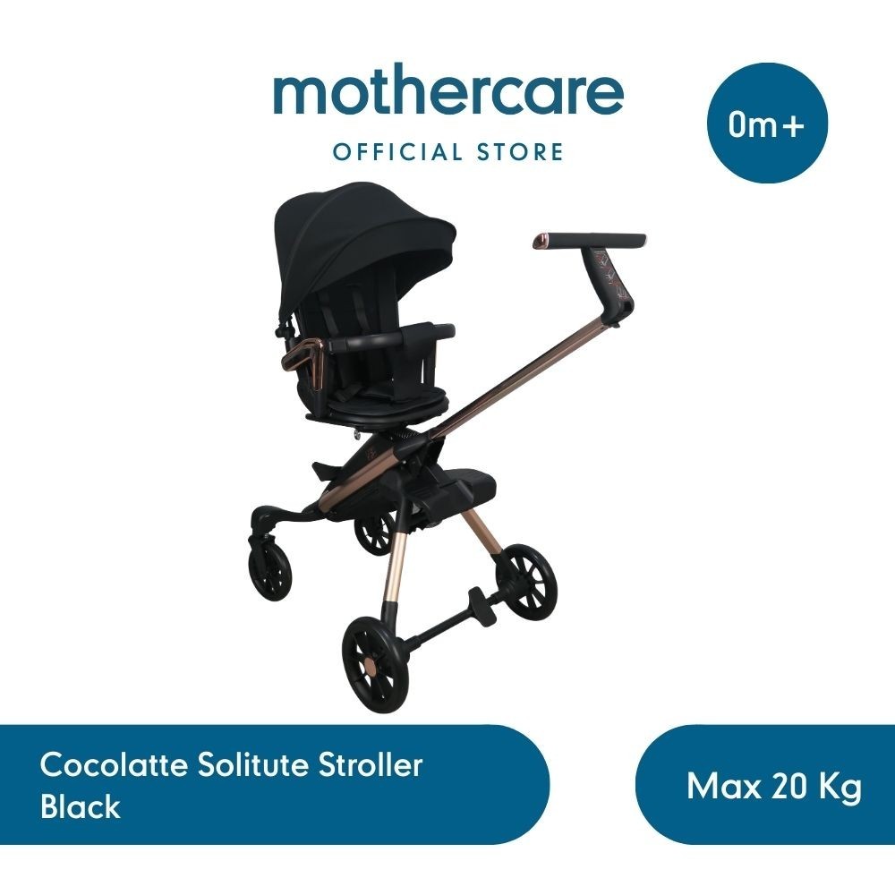 Mothercare Cocolatte Solitute Stroller Black - Kereta Dorong Bayi