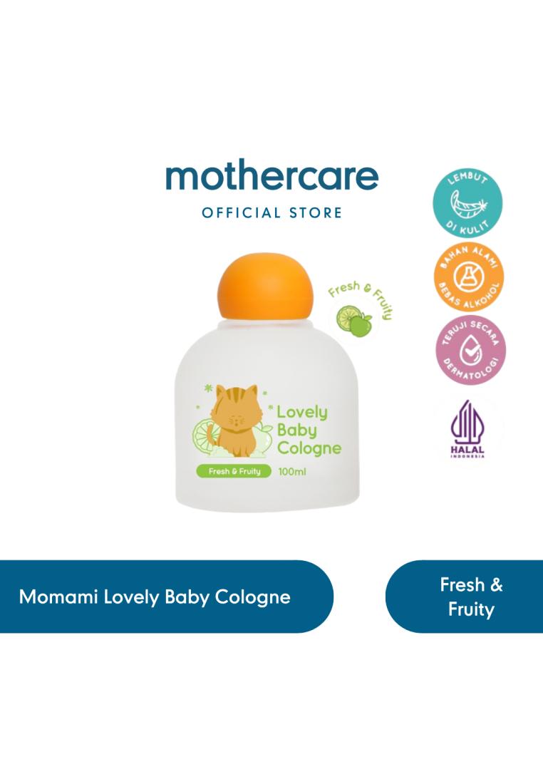 Mothercare Momami Lovely Baby Cologne 100ml Parfum Fresh & Fruity - Minyak Wangi Anak Bayi Bebas Alk