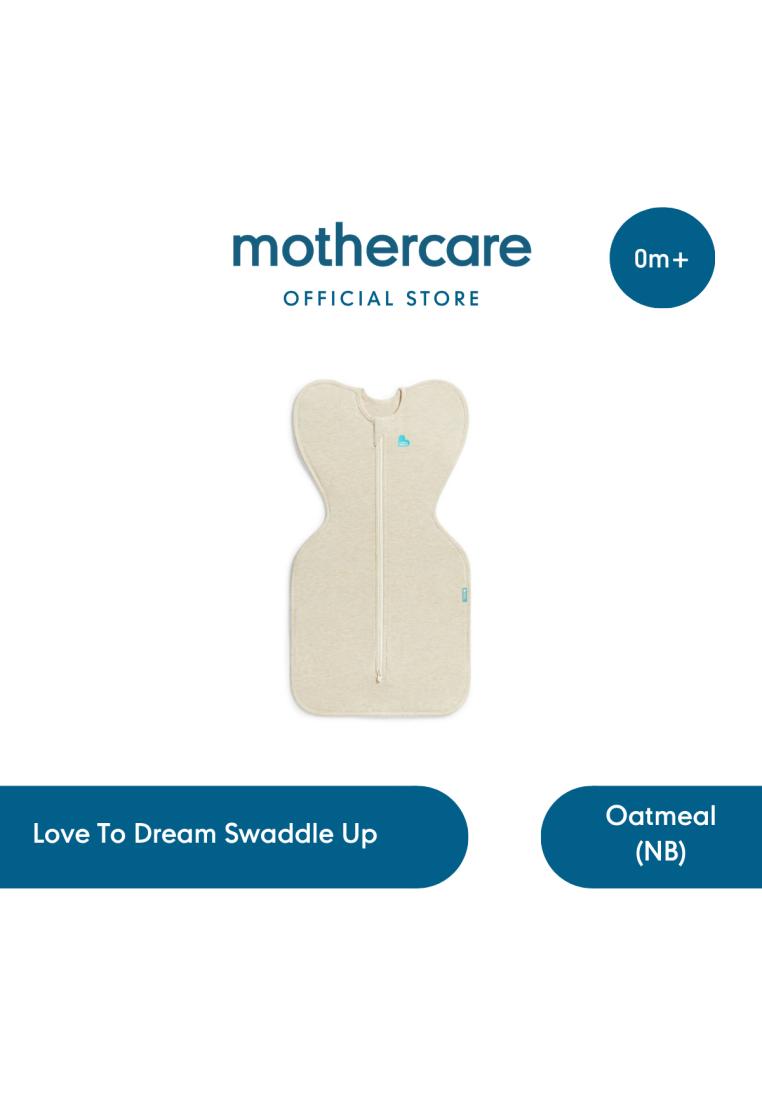 Mothercare Love To Dream Swaddle Up Oatmeal NB - Bedong Bayi