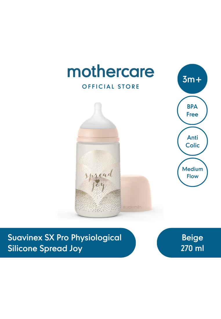 Mothercare Suavinex SX Pro Physiological Silicone Spread Joy - Botol Susu Bayi