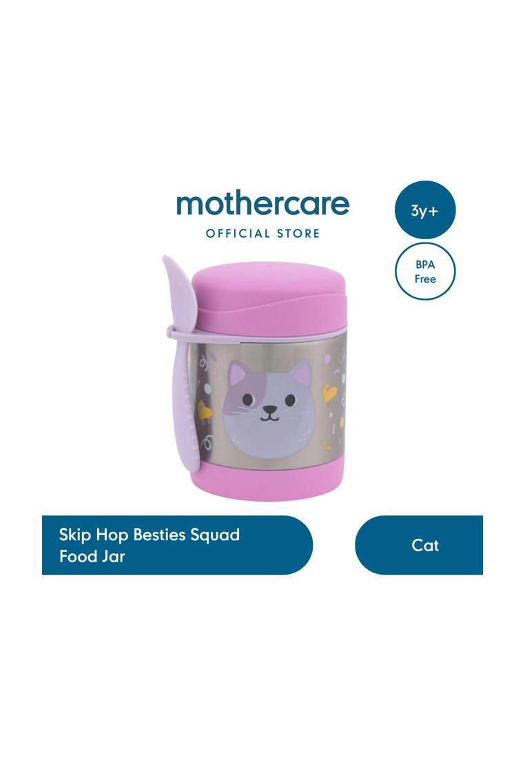 Mothercare Skip Hop Besties Squad Food Jar Cat - Termos Makanan Anak Sekolah