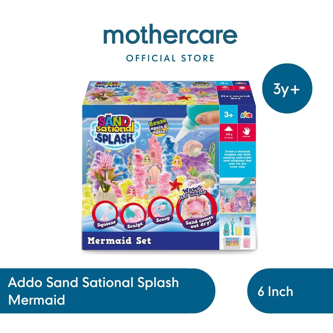 Mothercare Addo Sand Sational Splash Mermaid - Mainan Cetakan Pasir Anak