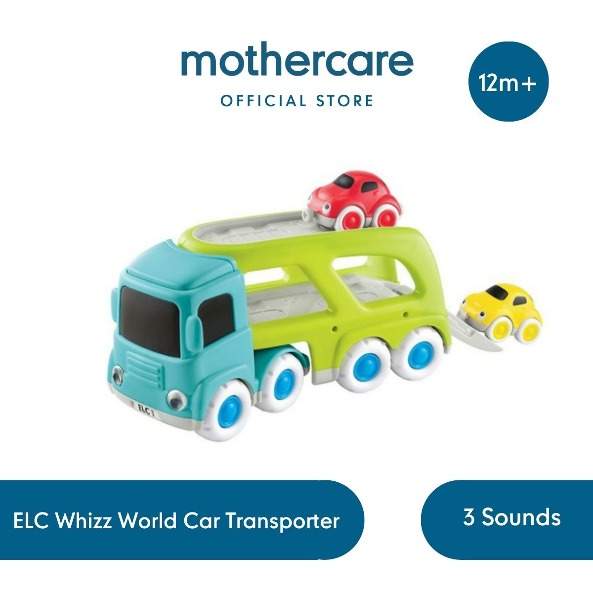 Mothercare ELC Whizz World Transporter Diecast - Mainan Mobil Mobilan Anak Bayi