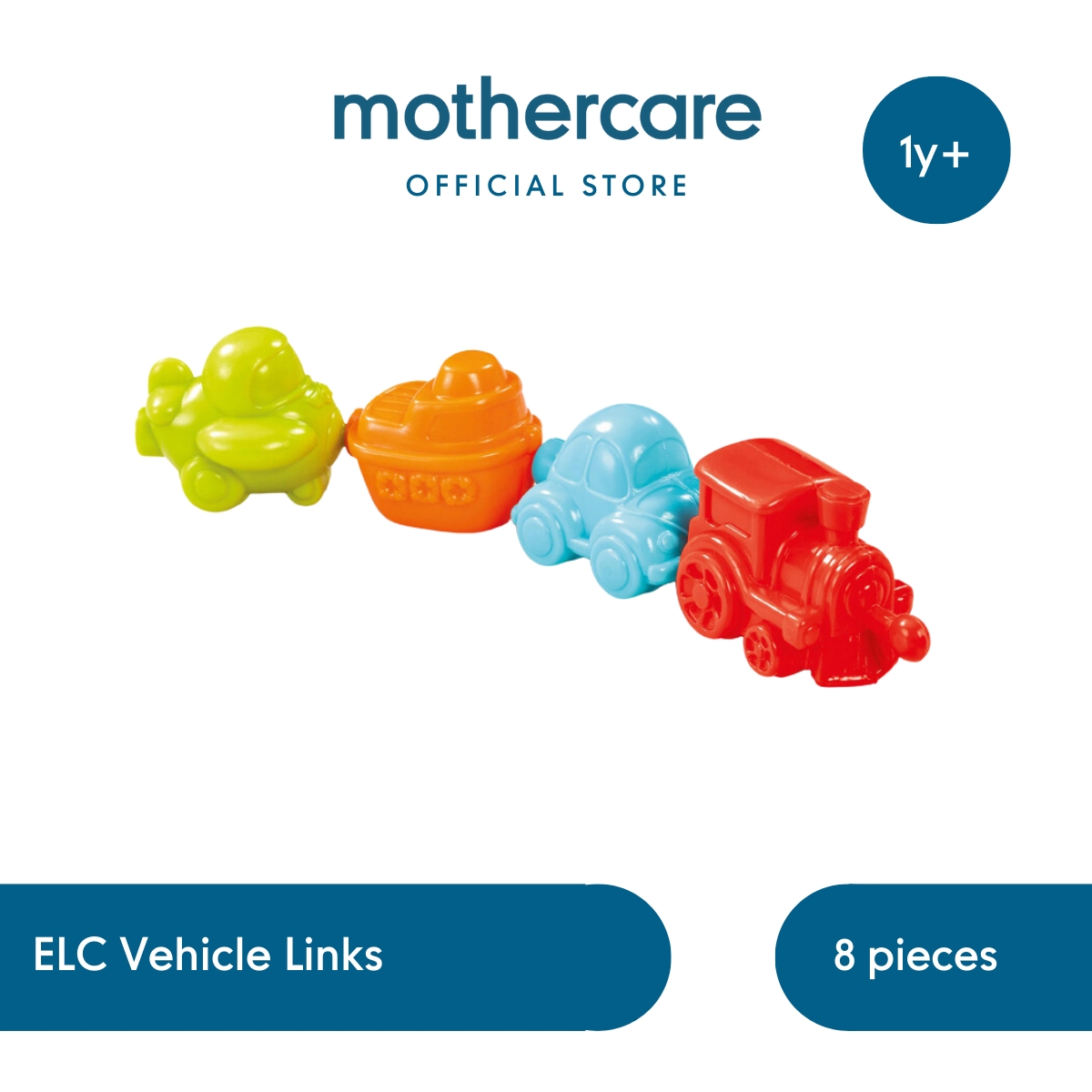 Mothercare ELC Vehicle Links - Mainan Edukasi Kendaraan Sambung Bayi
