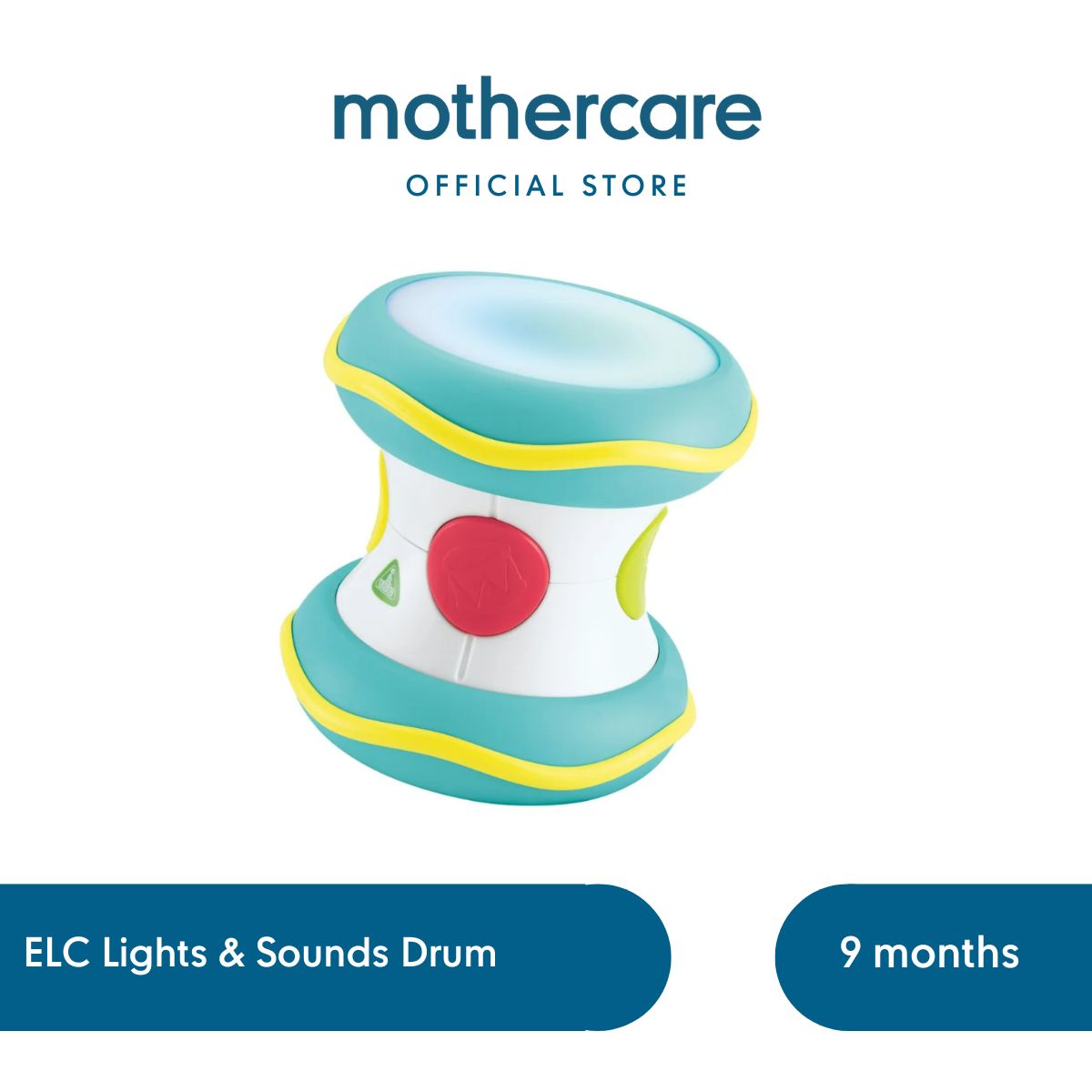Mothercare ELC Light And Sound Drum - Mainan Edukasi Bunyi Alat Musik Bayi