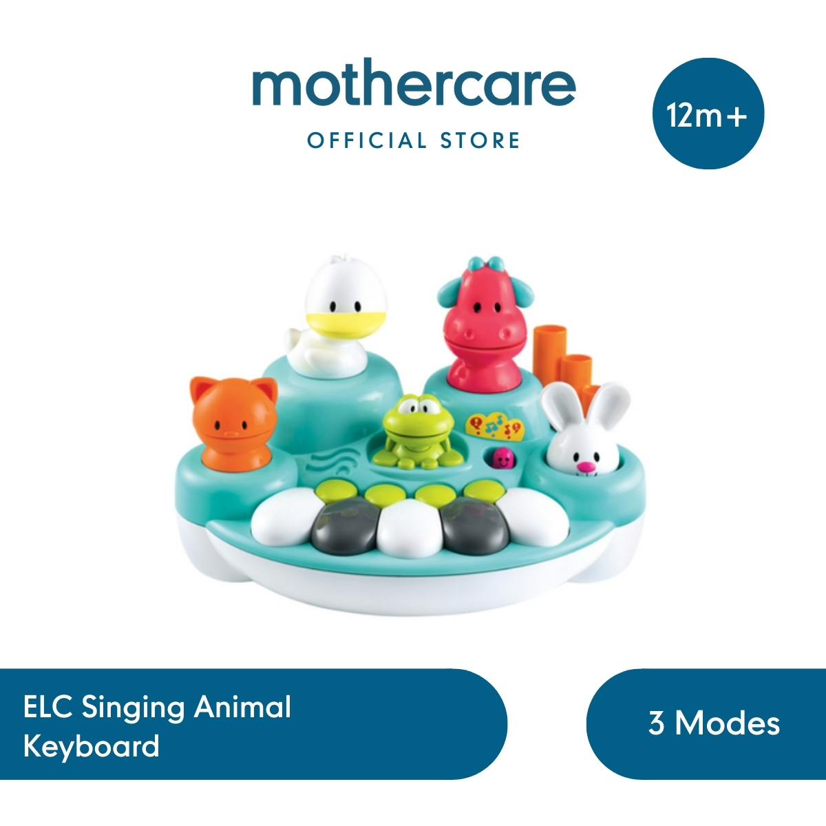 Mothercare ELC Singing Animal Keyboard - Mainan Edukasi Bunyi Anak Bayi