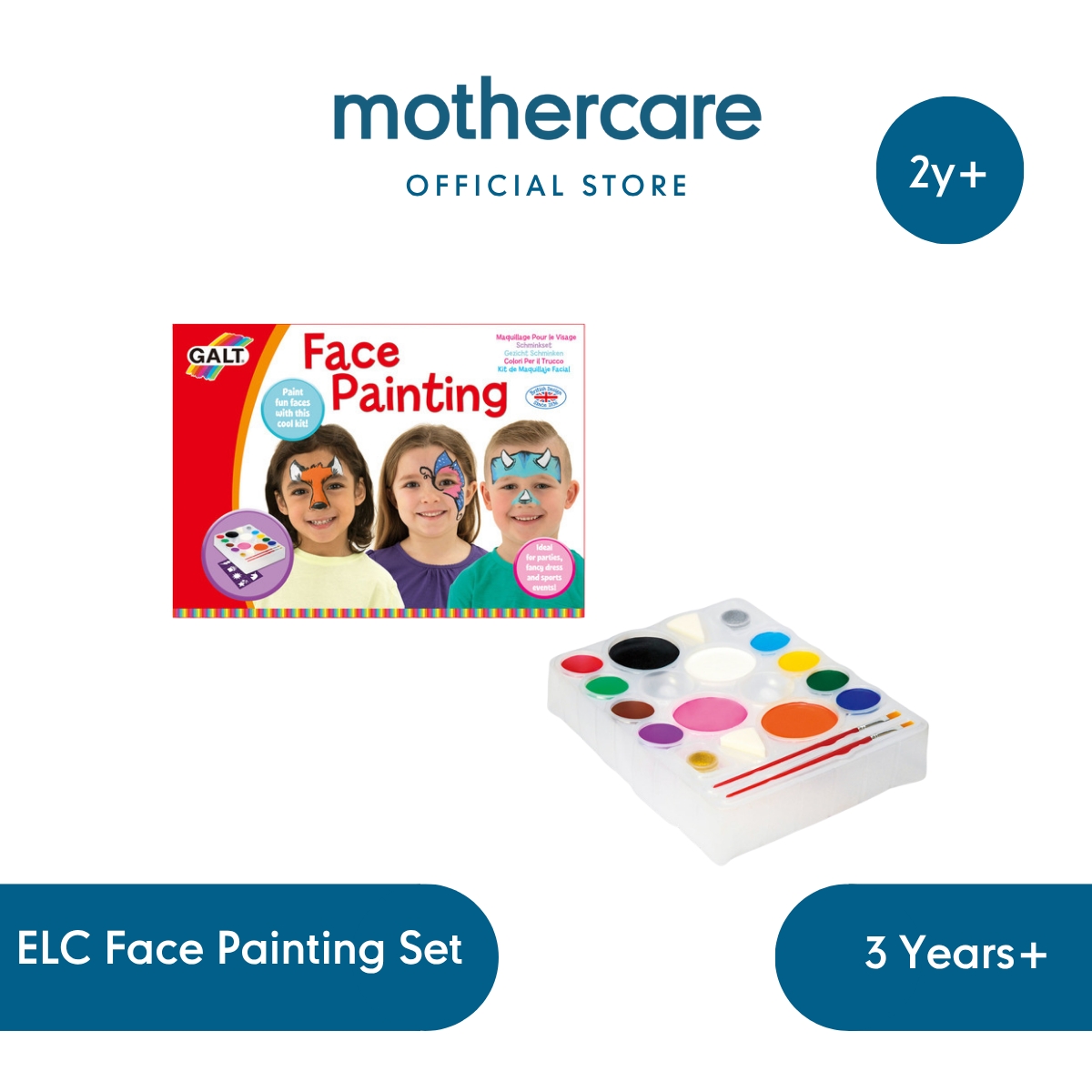 Mothercare ELC Face Painting Set - Mainan Melukis Wajah Karakter Anak