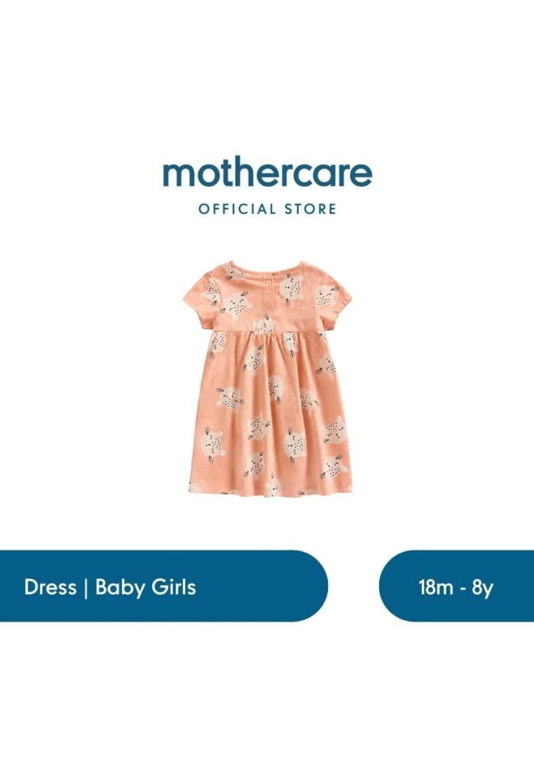 Mothercare Leopard Jersey Dress - Dress Anak Perempuan