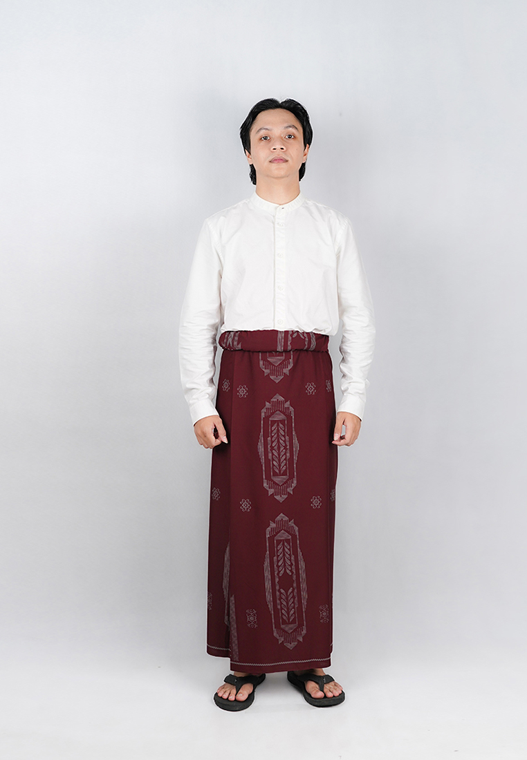 MY AKSA FIT EVERYWHERE My Aksa Batik Sarung Sakha Red