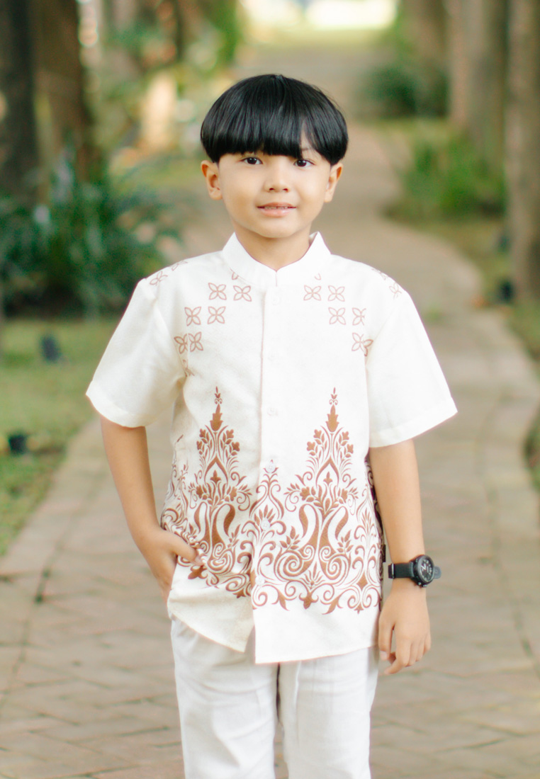 MY AKSA FIT EVERYWHERE My Aksa Batik Anak Kemeja Anak koko Dobby Sanem Sefa Raya Series