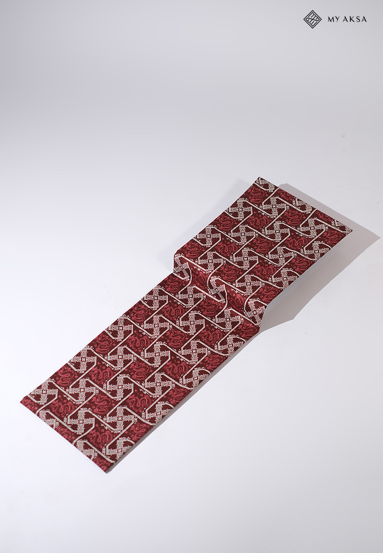 MY AKSA FIT EVERYWHERE My Aksa Kain Batik Print Katun Primis Naga Cita Merah