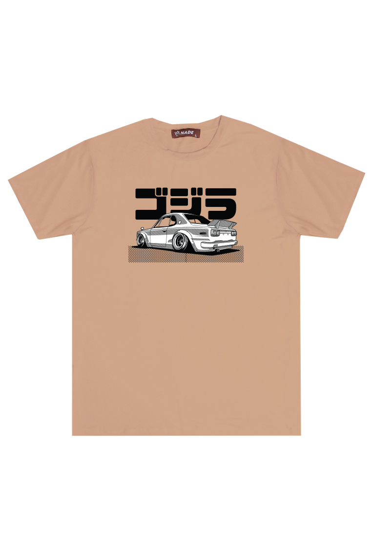 Nade NTC40 kaos anime mobil anti kusut khaki