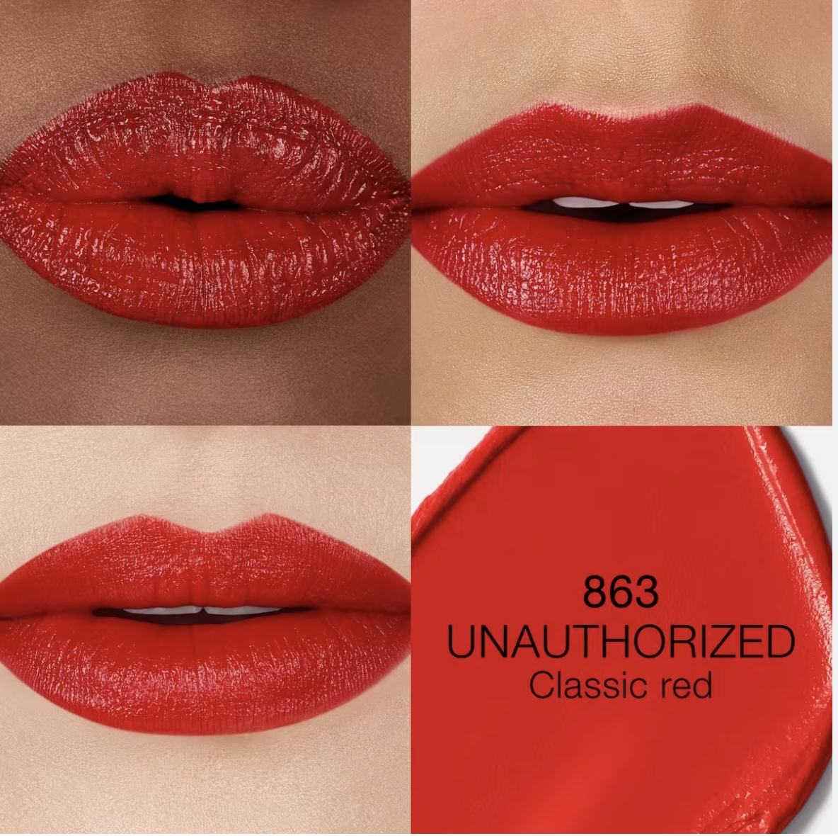 Nars Explicit Refillable Satin Lipstick - 863 Unauthorized (Classic Red) *Travel Size 1.2g