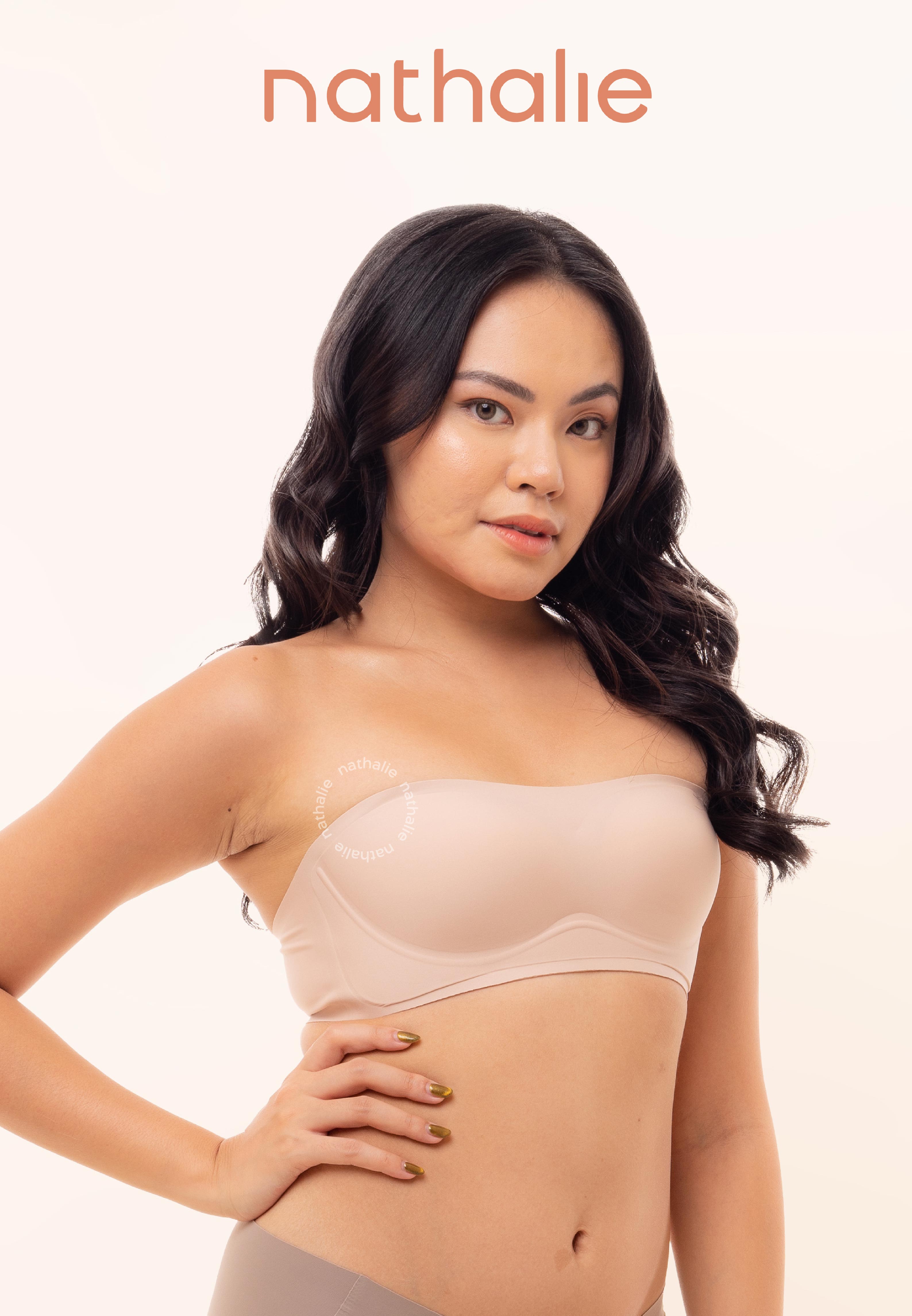 Nathalie Strapless Bra NTB 3522 - Beige