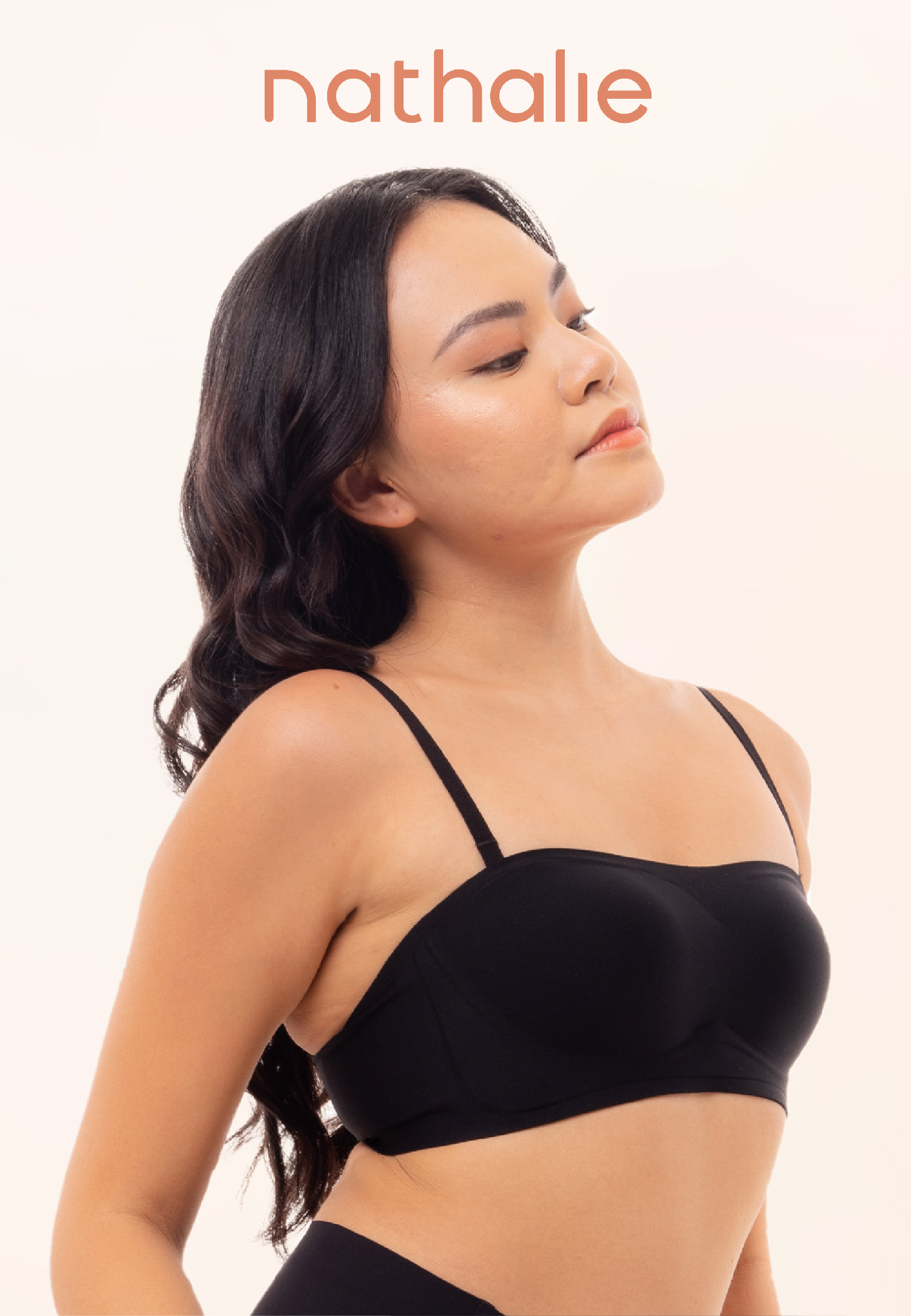 Nathalie Strapless Bra NTB 3522 - Hitam