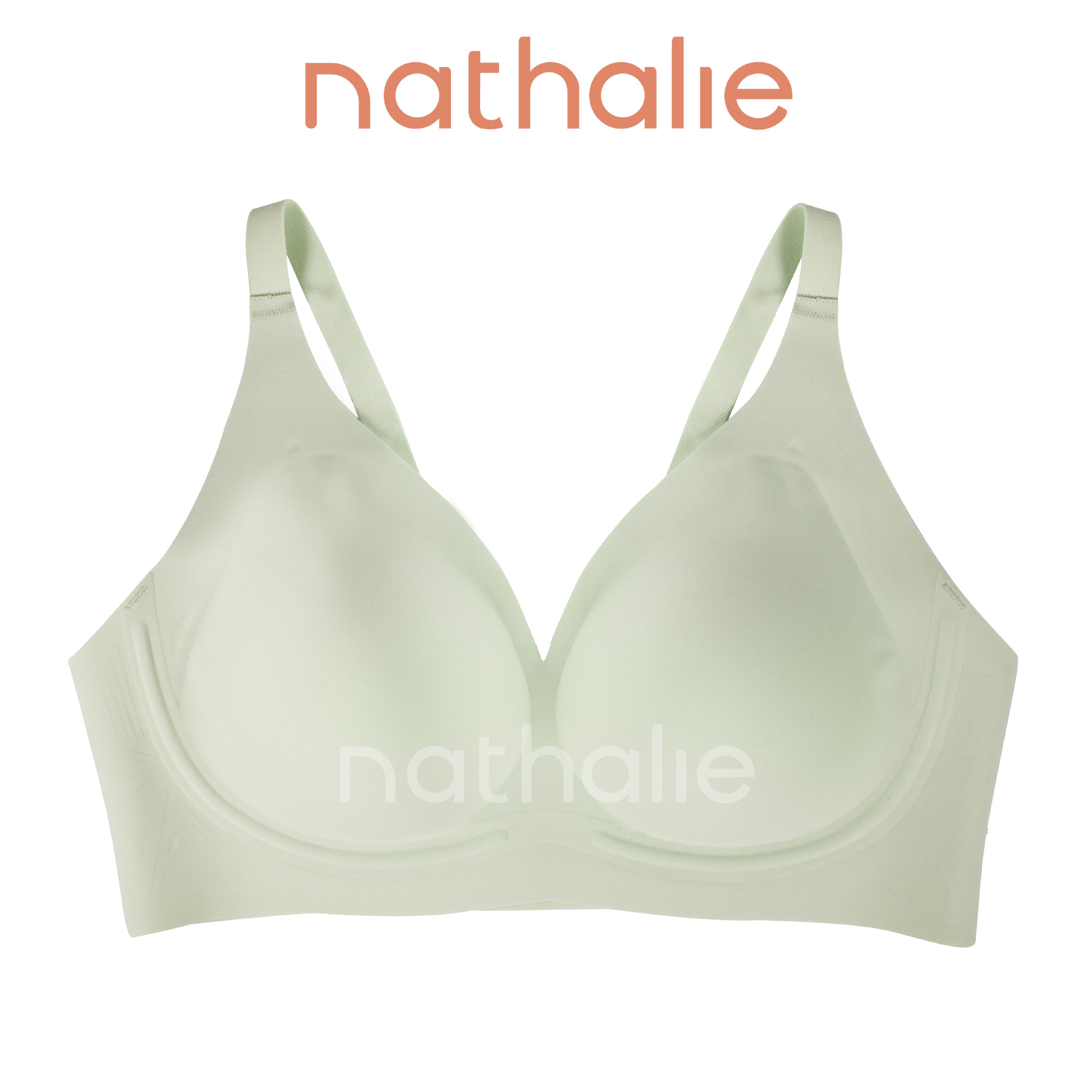 Nathalie Wire Seamless Bra NTB 3485 - Hijau Muda