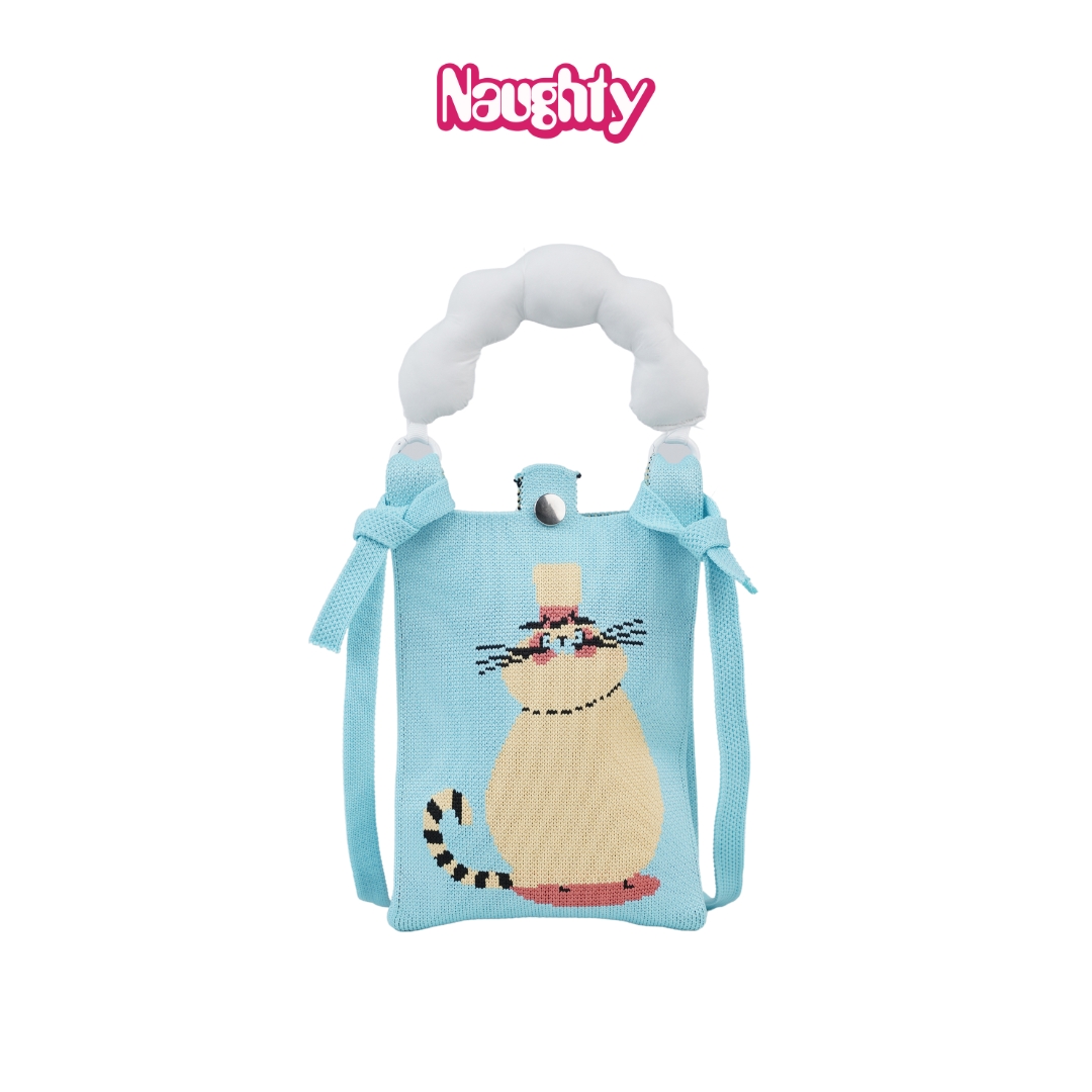 Naughty Tas Selempang Hp Wanita Mini Knit Sling Bag Gladys G526 2408001 Naughty Accessories