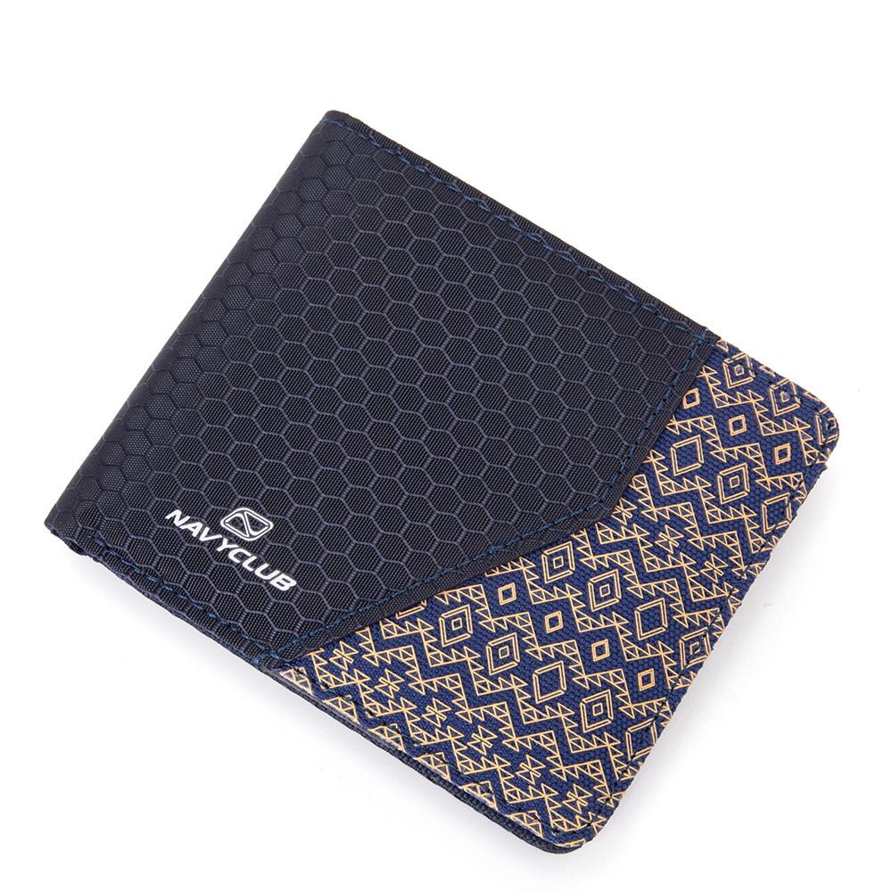 Navy Club Lucio Dompet Pria Kasual - Dompet Lipat Motif Batik Free Box Exclusive
