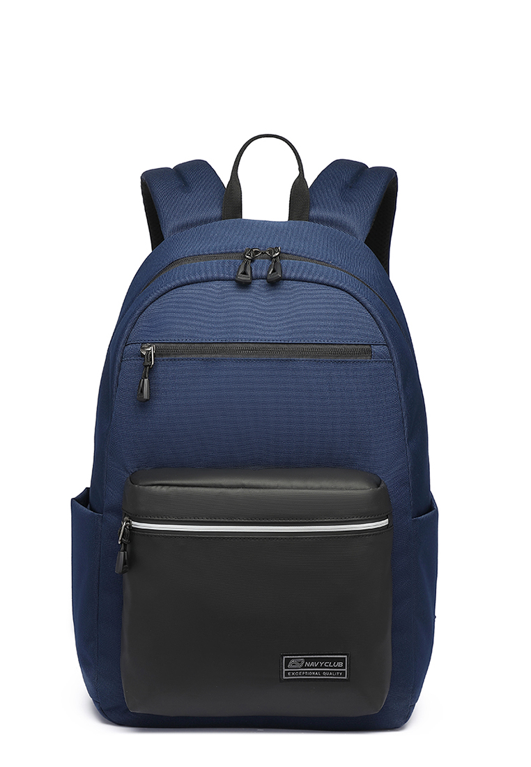 Navy Club Tas Ransel Kasual EAI - Tas Ransel Pria Wanita Tas Ransel Unisex - Backpack Daypack 14inch