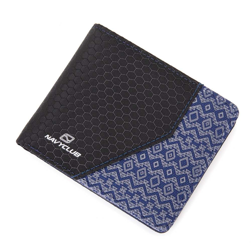 Navy Club Lucio Dompet Pria Kasual - Dompet Lipat Motif Batik Free Box Exclusive