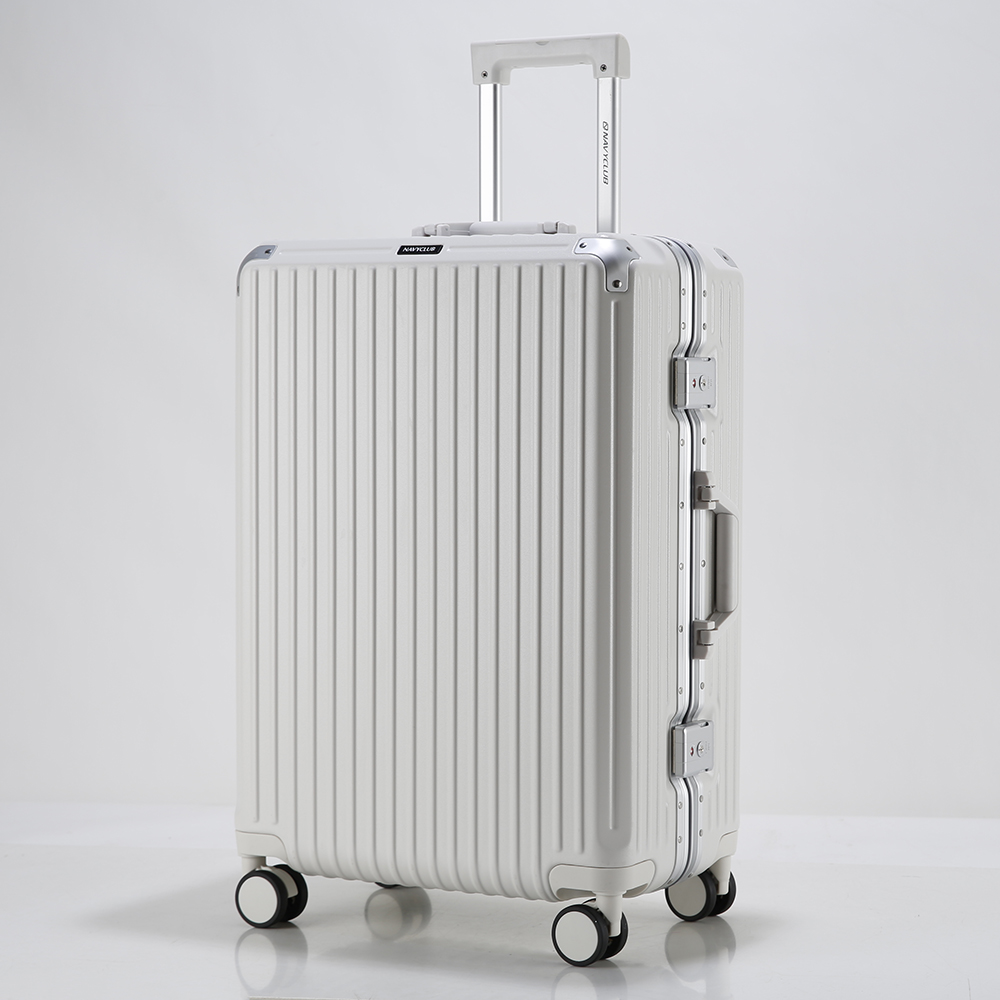 Navy Club Koper 20 Inch Frame Aluminium Skyline Koper Kabin Hardcase PC TSA Lock 4 Roda Putar