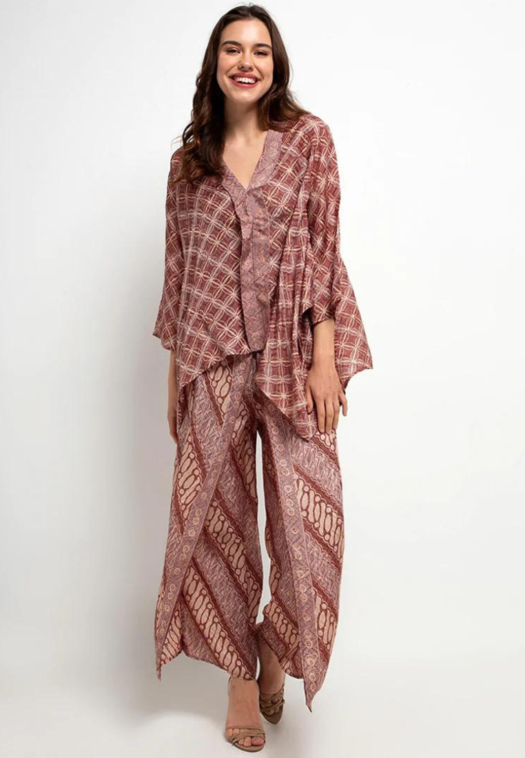 Nayara Batik set Willa KR - Setelan Batik Viscose - Set Pesta - kaftan set