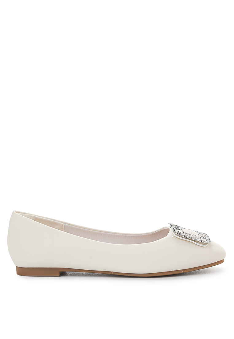 NCY CORALINE J2585-6 FLAT SHOES OFF WHITE
