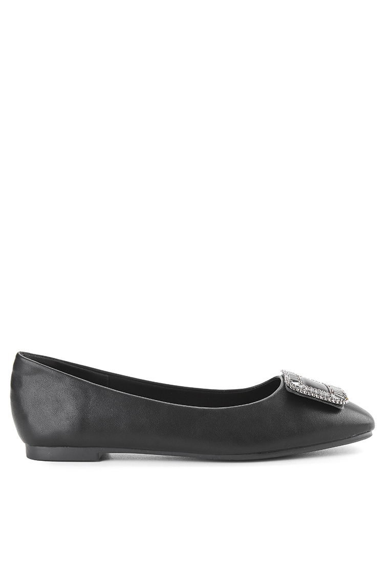 NCY CORALINE J2585-1 FLAT SHOES BLACK