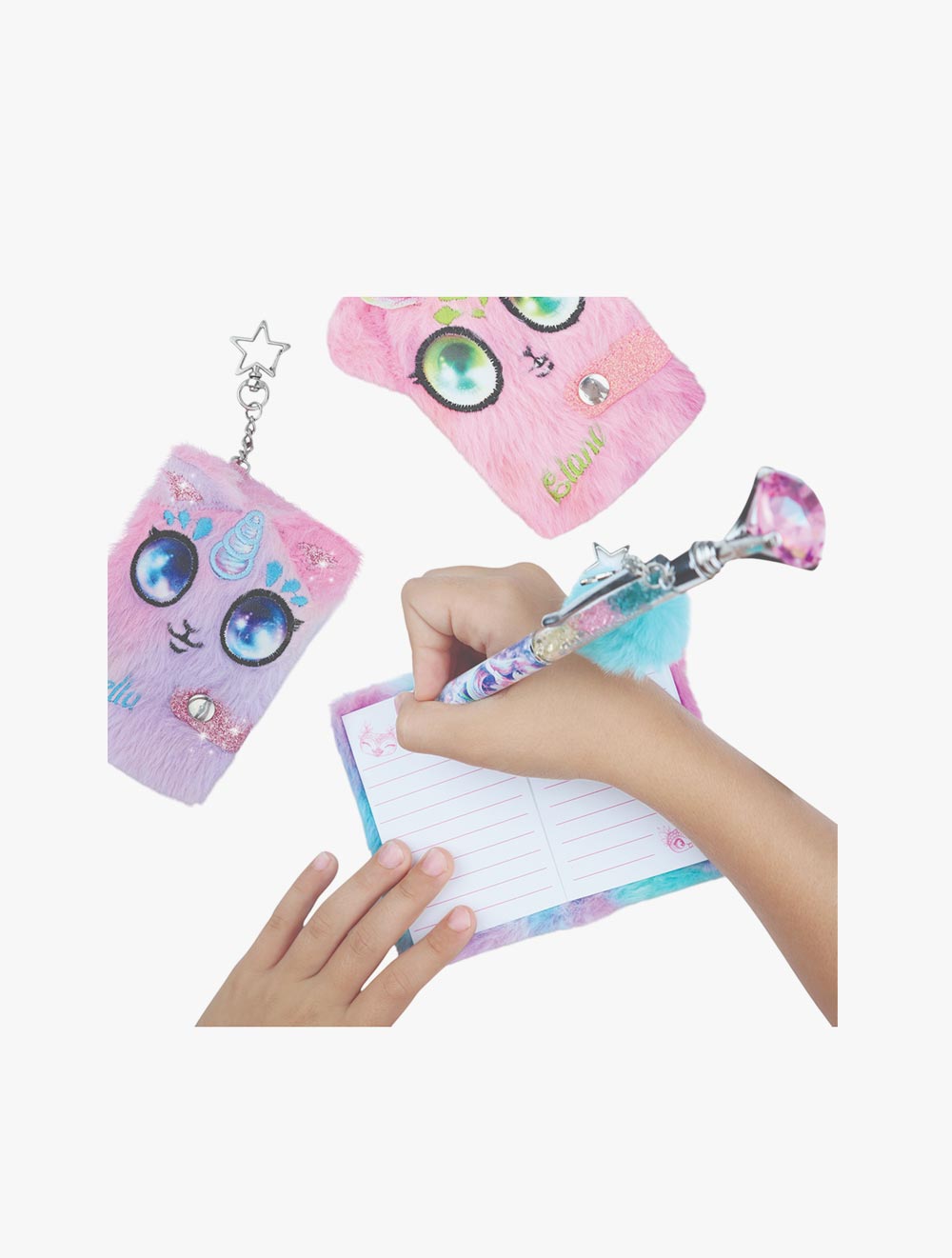 Nebulous Star FUZZY MINI NOTEBOOK ASST - NBU11455