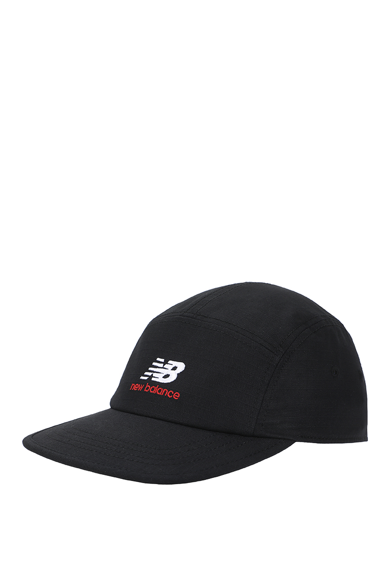 New Balance 5 Panel Camper Stacked Running Cap